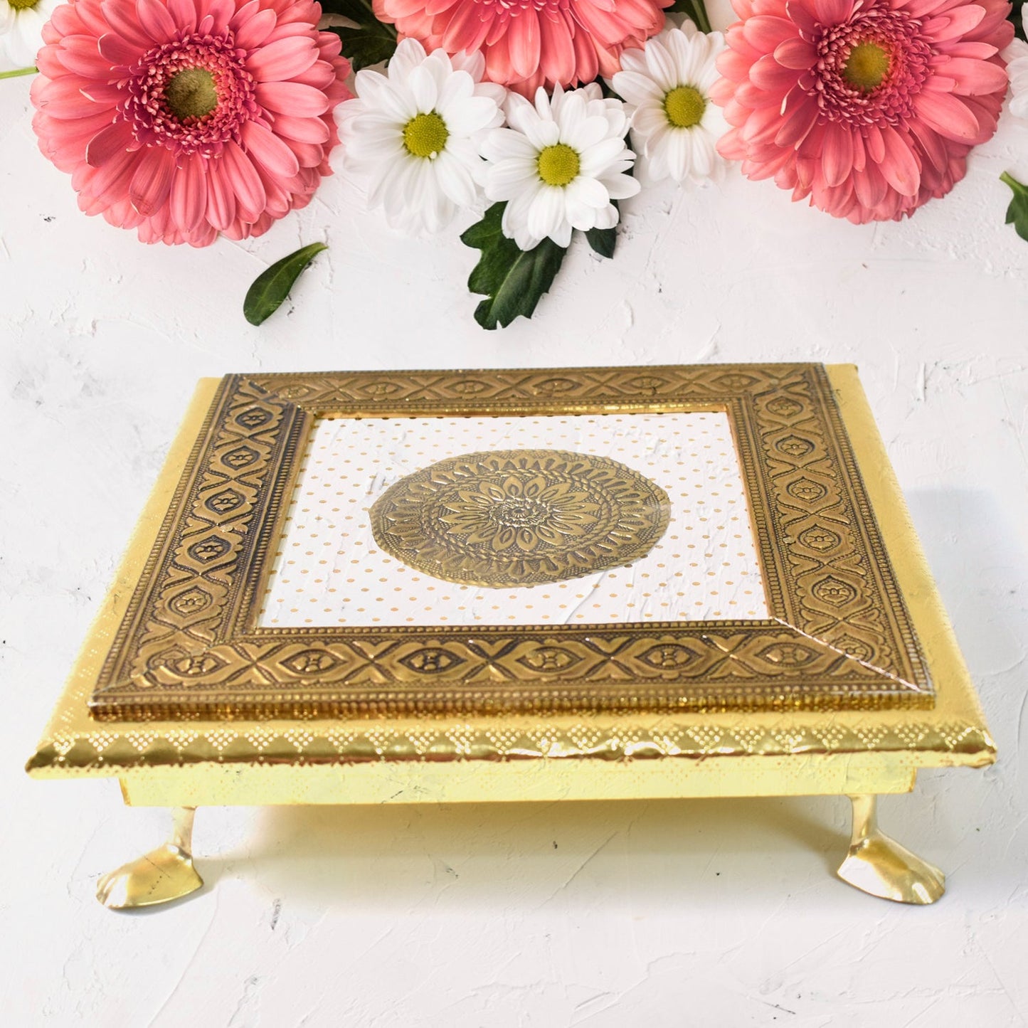 Square Pooja Chowki