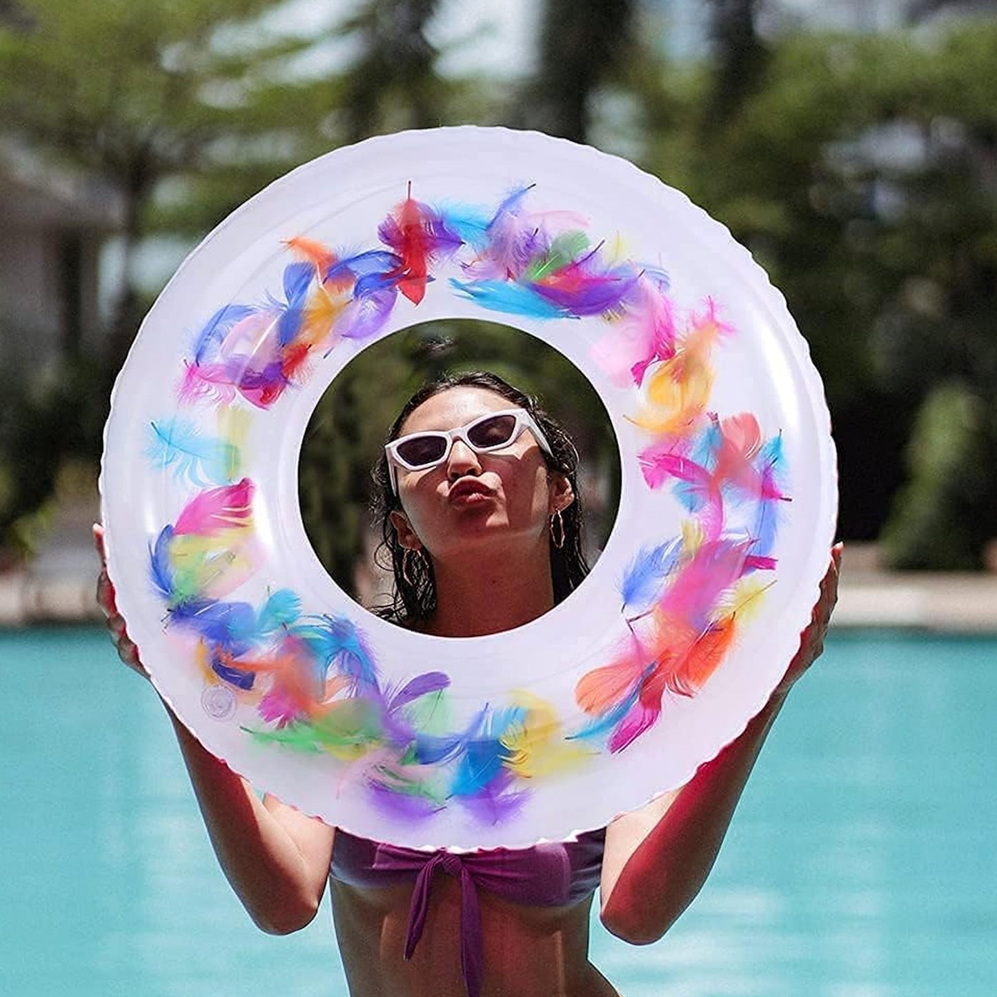 Swim Ring, For Adults, , For Water Play, Swimming, Women's, Men's (1 Pc)