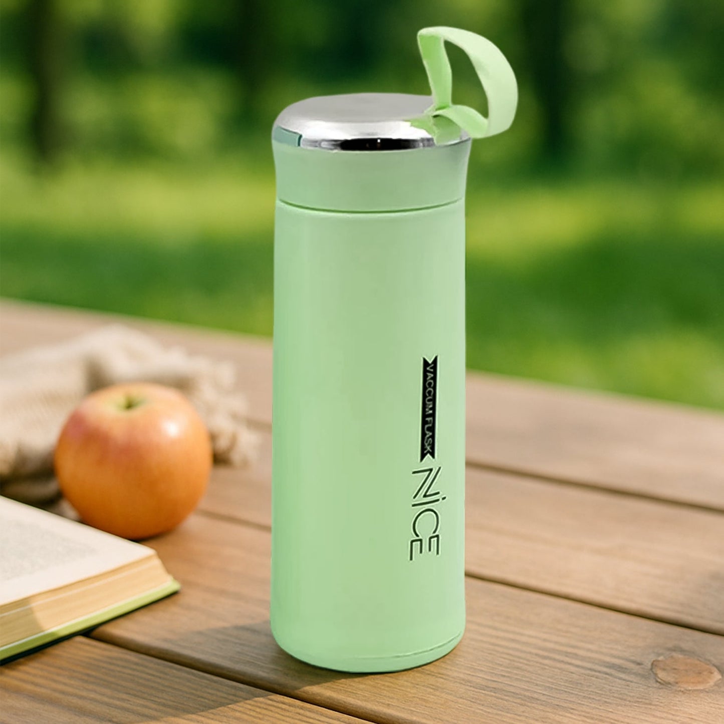 Water Bottle 400 ML Leak Proof Glass Bottle for Daily Water 1 Pc
