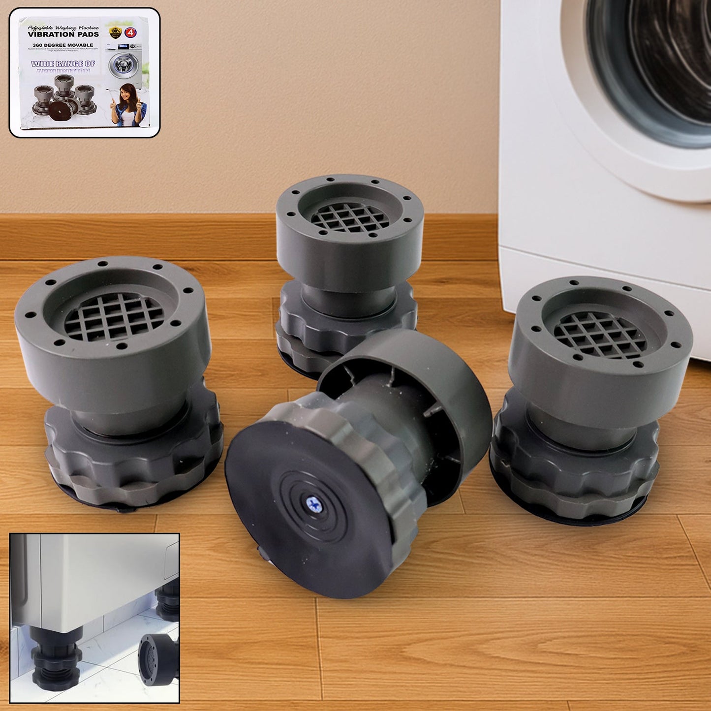 Vibra Safe Adjustable Pads