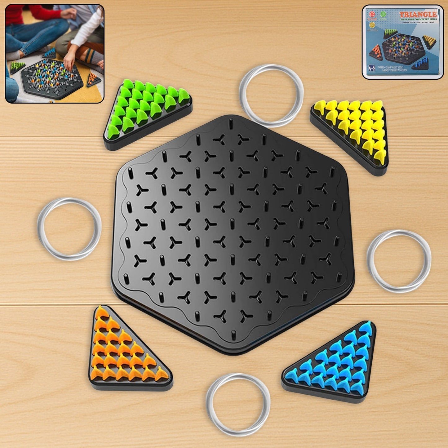 Educational Puzzle Game – Triangle Color Match