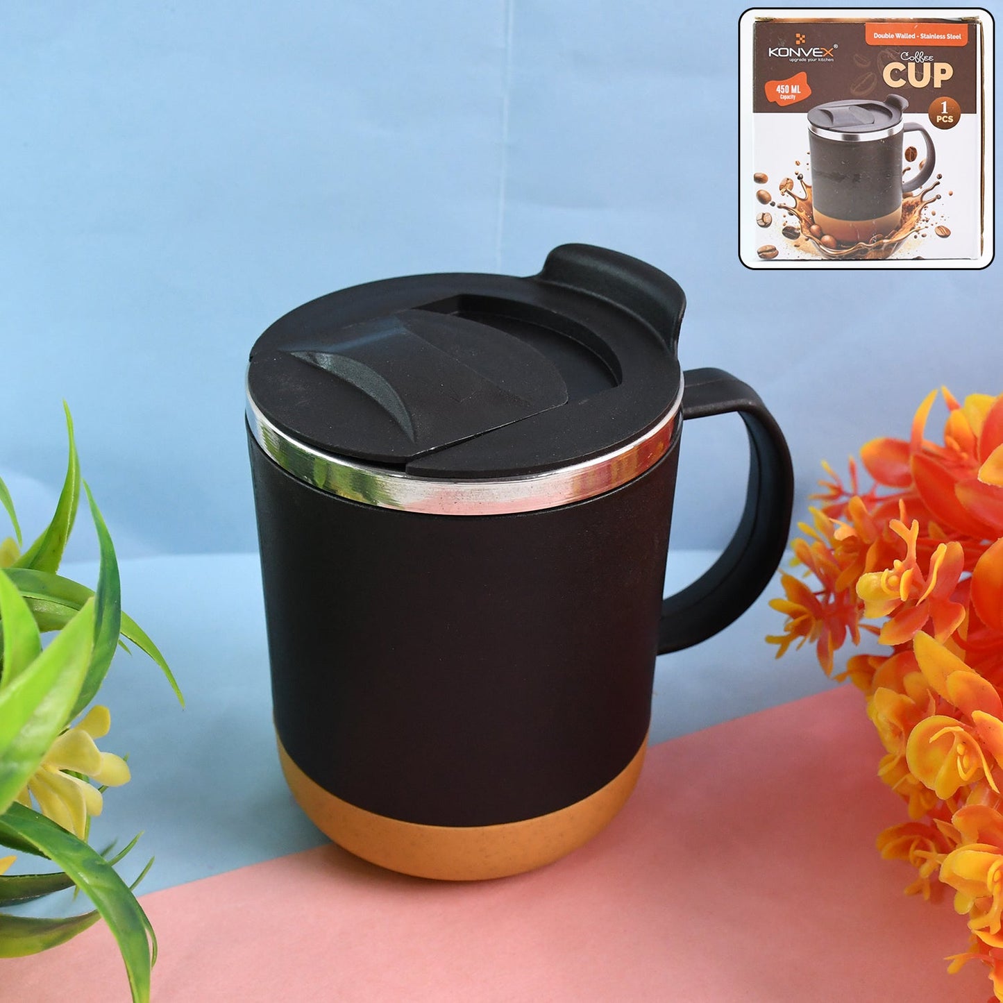 Keeps Drinks Hot or Cold