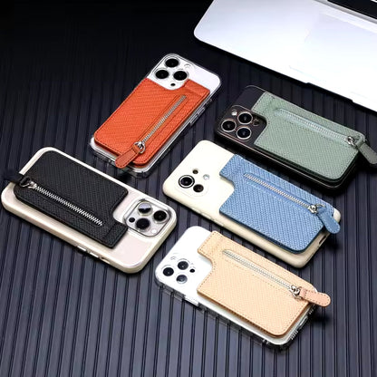 Card phone holder wallet