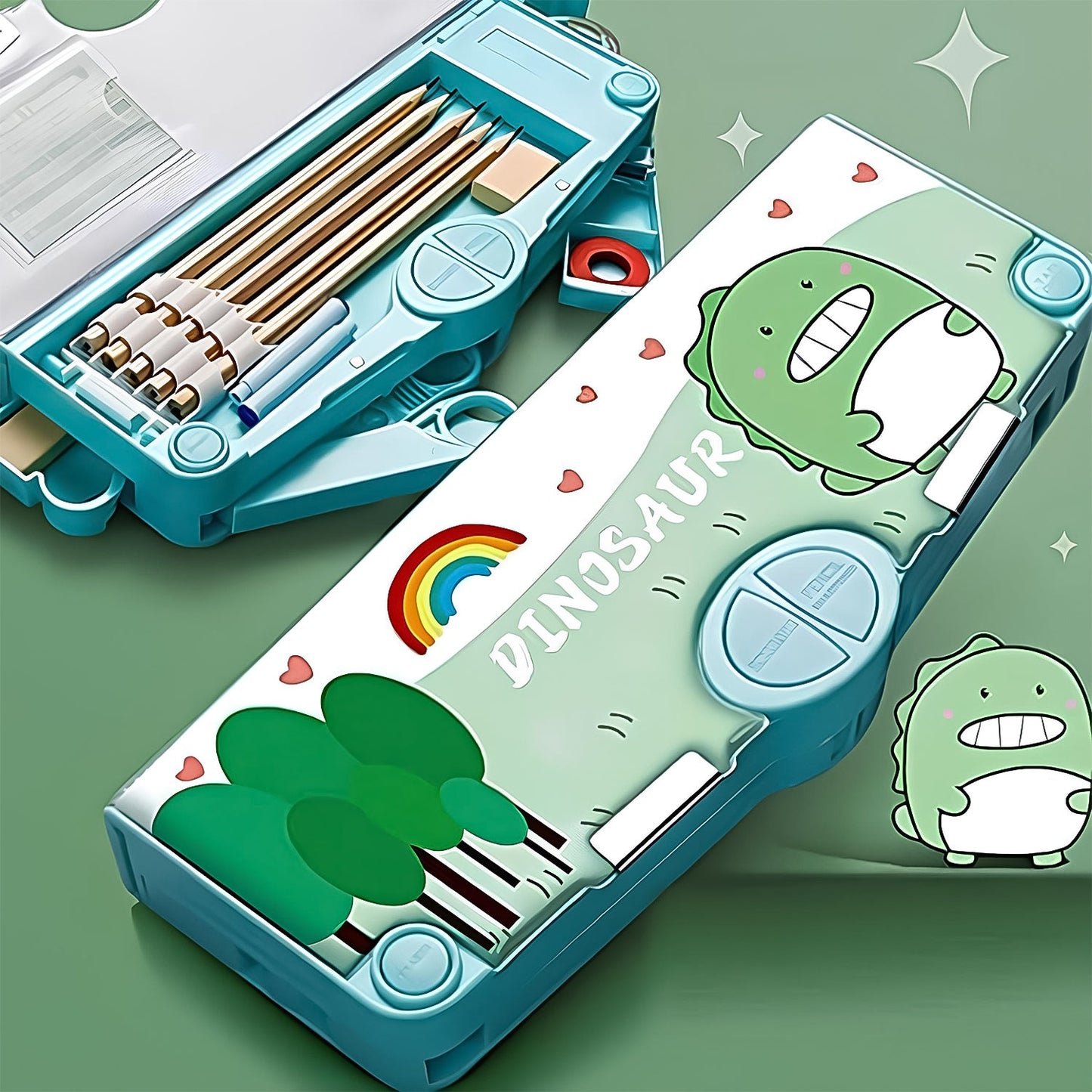 Multifunctional Pencil Box for Kids (Magnetic, Pop-Up)