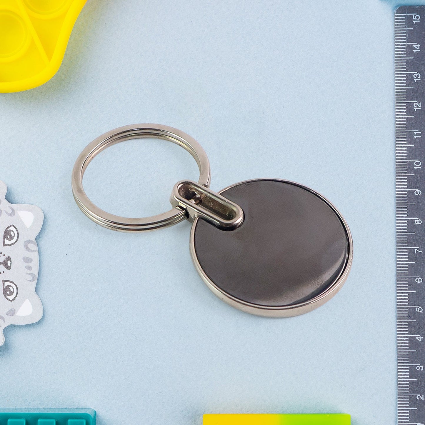 Urban Hold Black Steel Key Loop