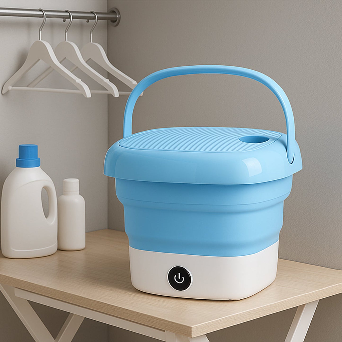 Portable Washing Machine and Dryer Combo, for Underwear, Socks, Baby Clothes,