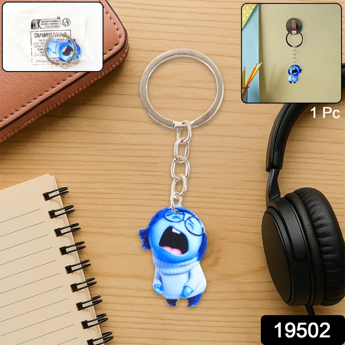 Cartoon Princess Style Keychain 
