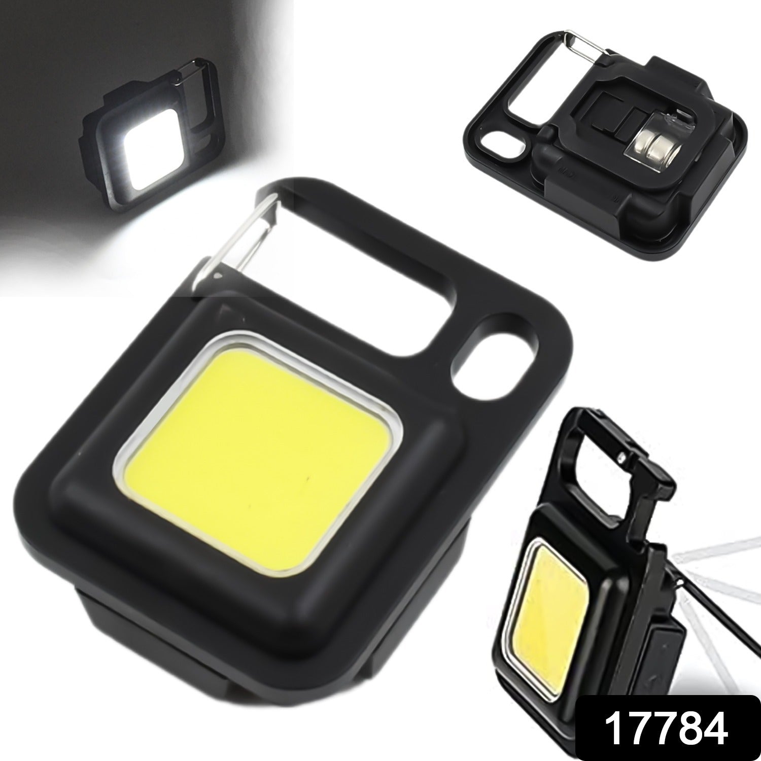 COB rechargeable LED keychain light