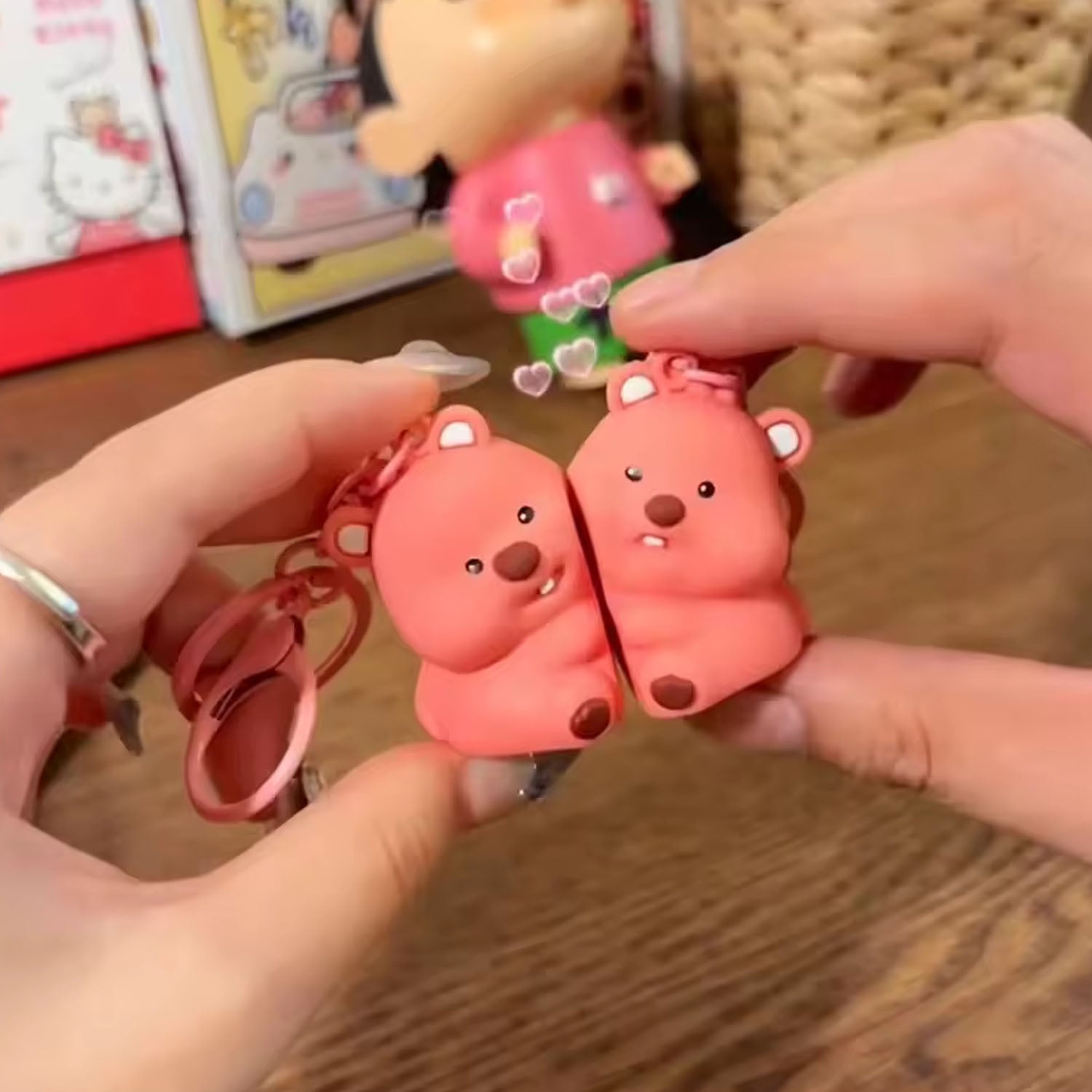 Bear Keyring Set