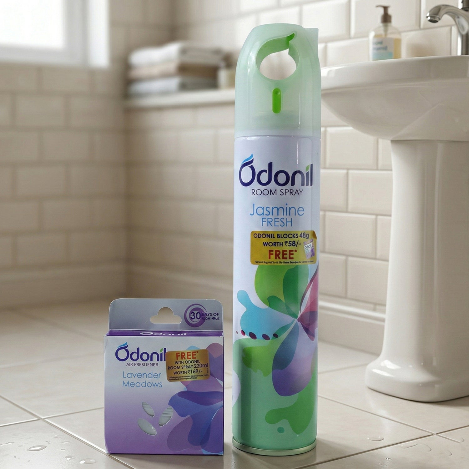 room spray and air freshener blocks combo set mix fragrance